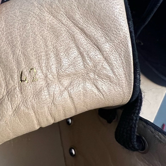 AUTHENTIC Christian Louboutin -Lou Spikes Flat Suede - Picture 3 of 6